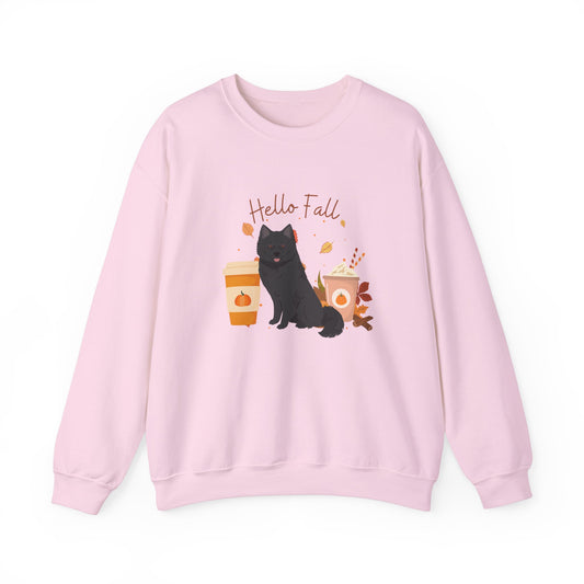 Nenets Herding Laika Dog Fall Halloween Unisex Heavy Blend Crewneck Sweatshirt