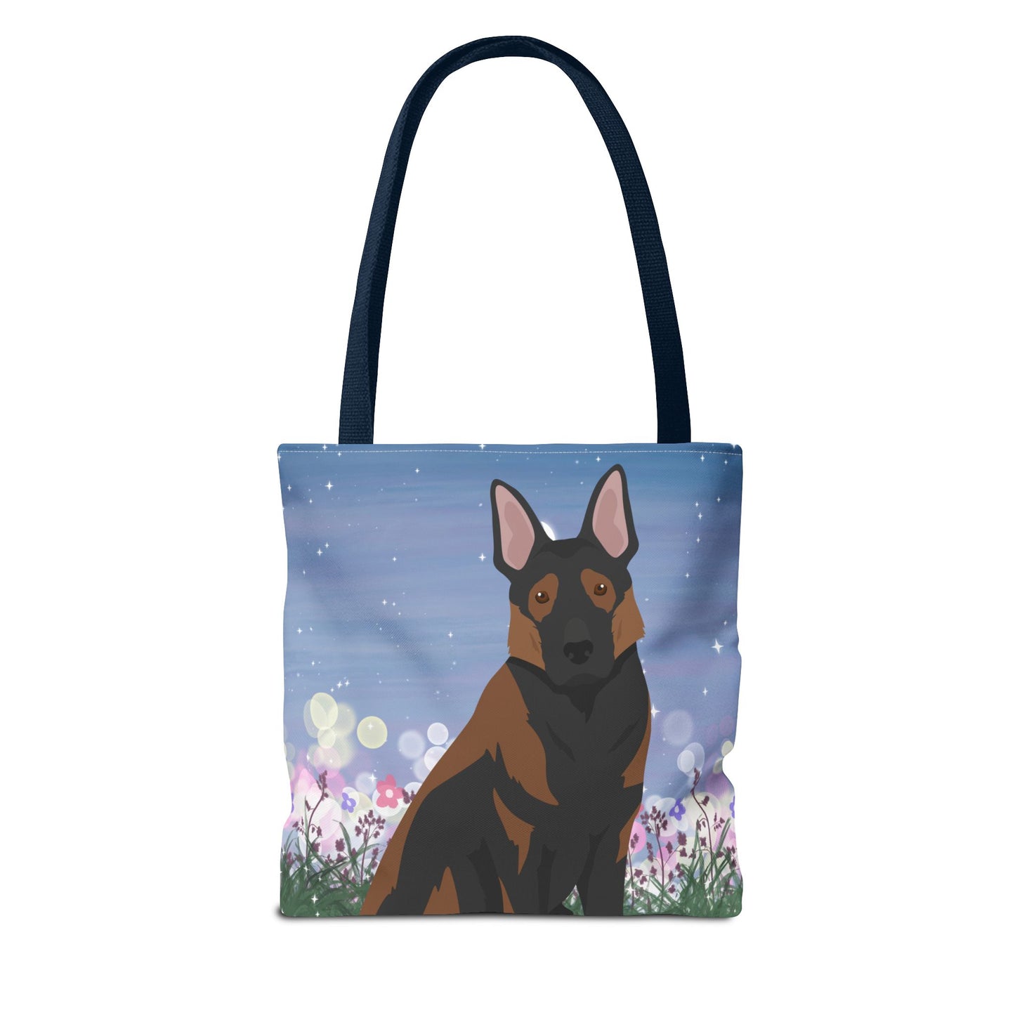 German Shepherd Dog Tote Bag 13x13
