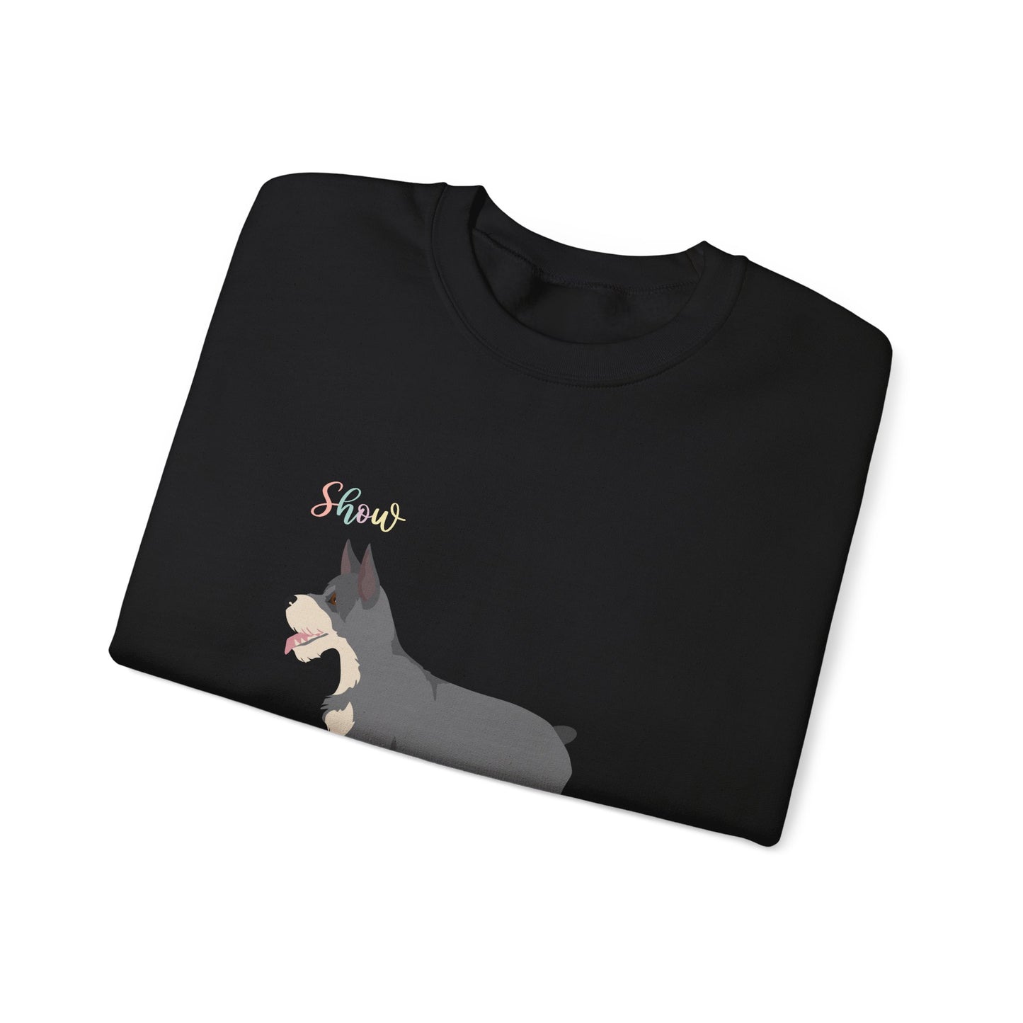 Schnauzer Dog Unisex Heavy Blend Crewneck Sweatshirt