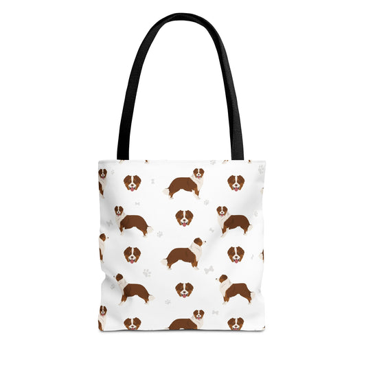 Australian Shepherd Dog Tote Bag, Aussie Dog Mom Gift