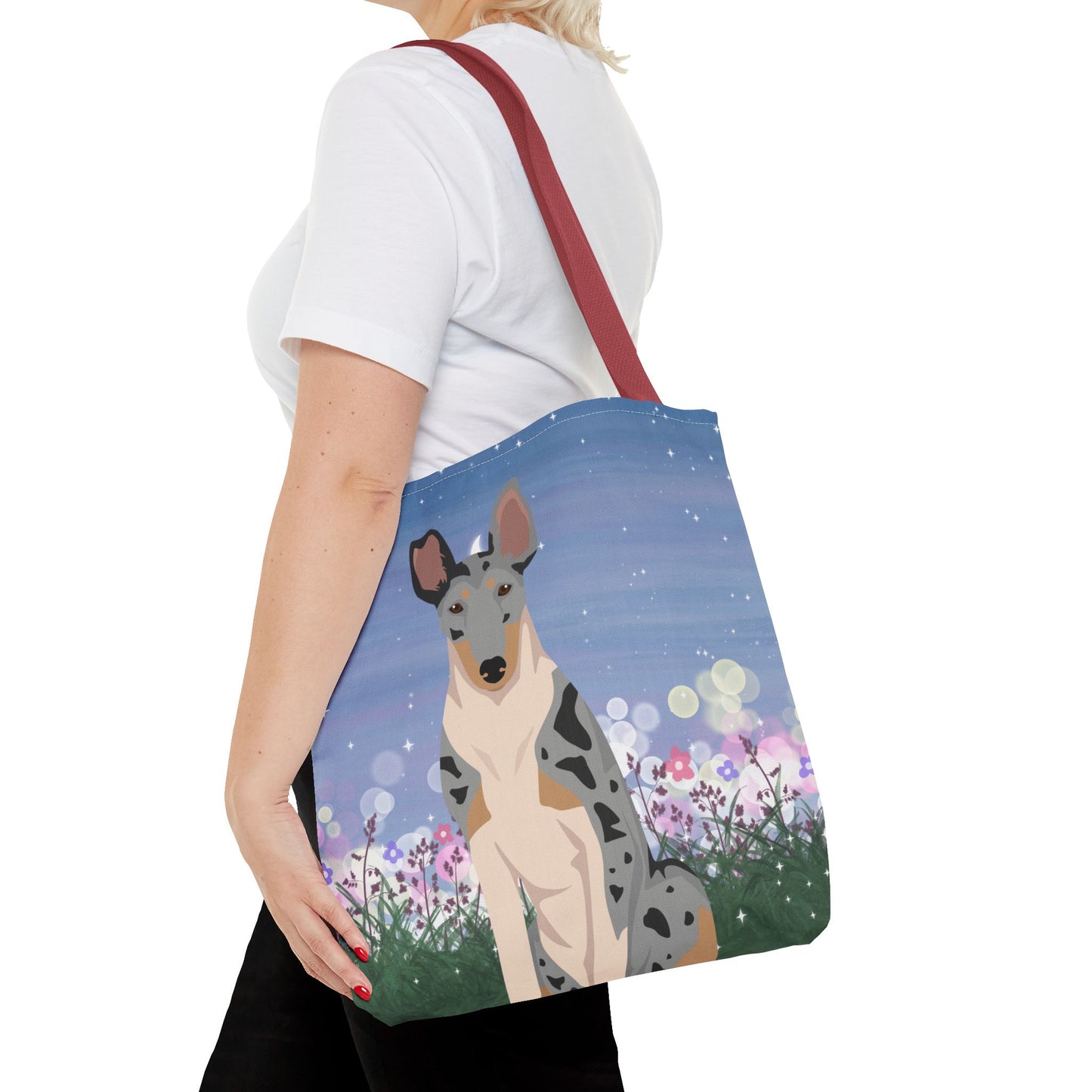 Smooth Collie Dog Tote Bag 16x16