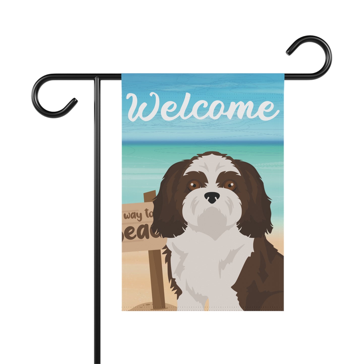 Shih Tzu Dog Garden Flag
