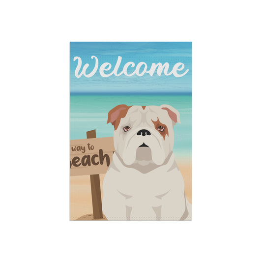 Bulldog Dog Garden Flag