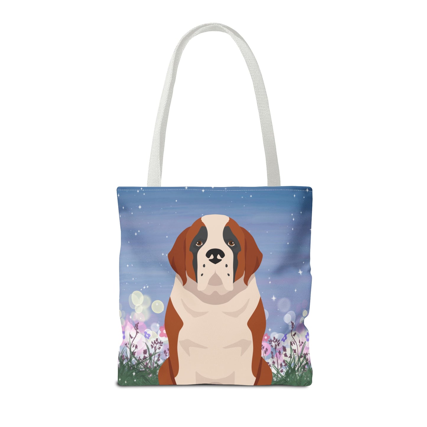 St Bernard Dog Tote Bag 16x16