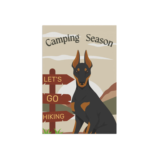 Manchester Terrier Dog Camping Garden Flag