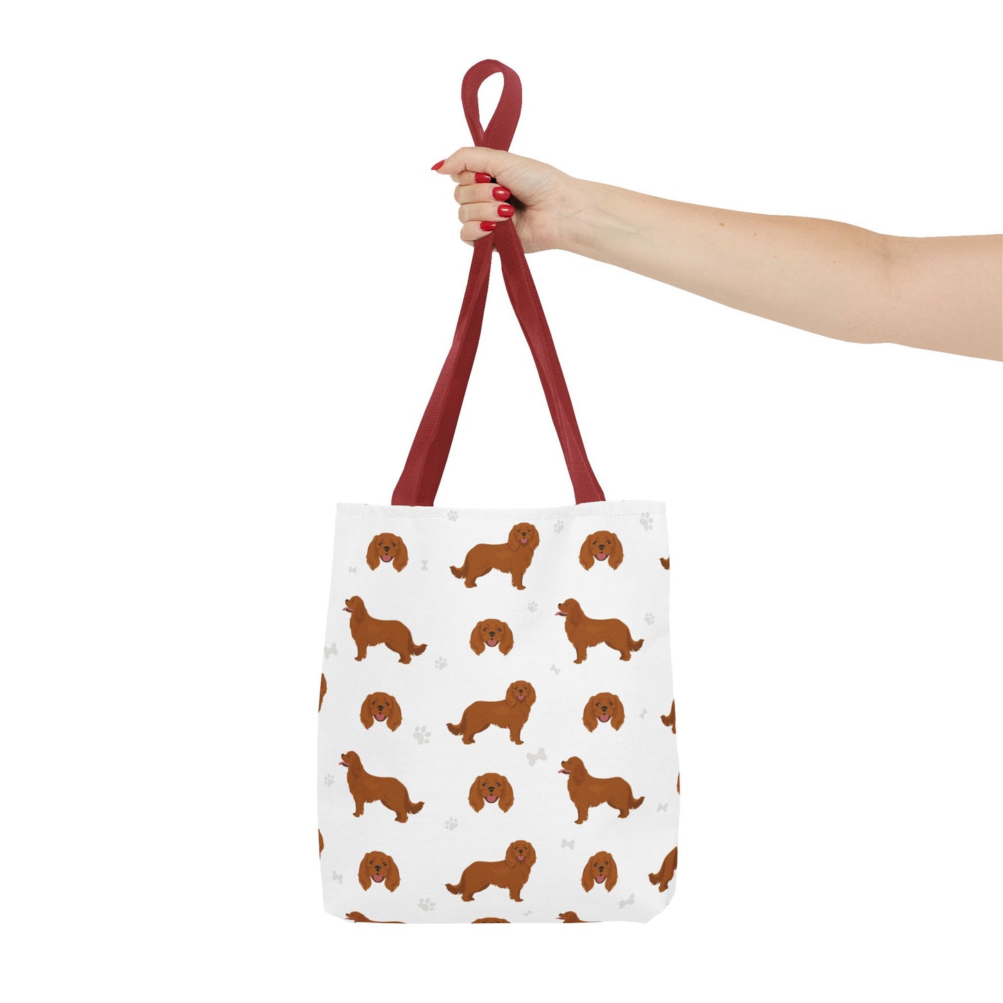 Cavalier King Charles Spaniel Dog Tote Bag