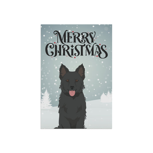 Mudi Dog Garden Flag