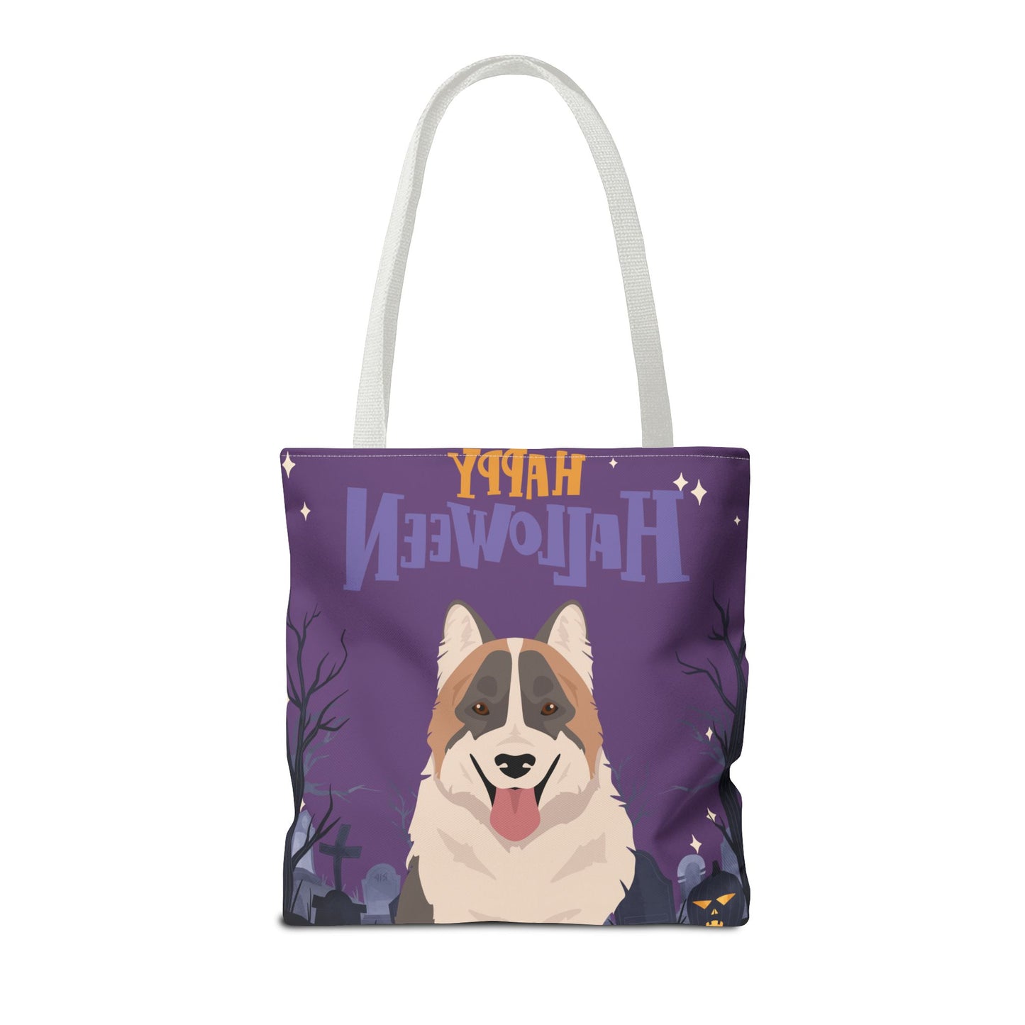 Thai Bangkaew Dog Dog Happy Halloween Tote Bag 16x16