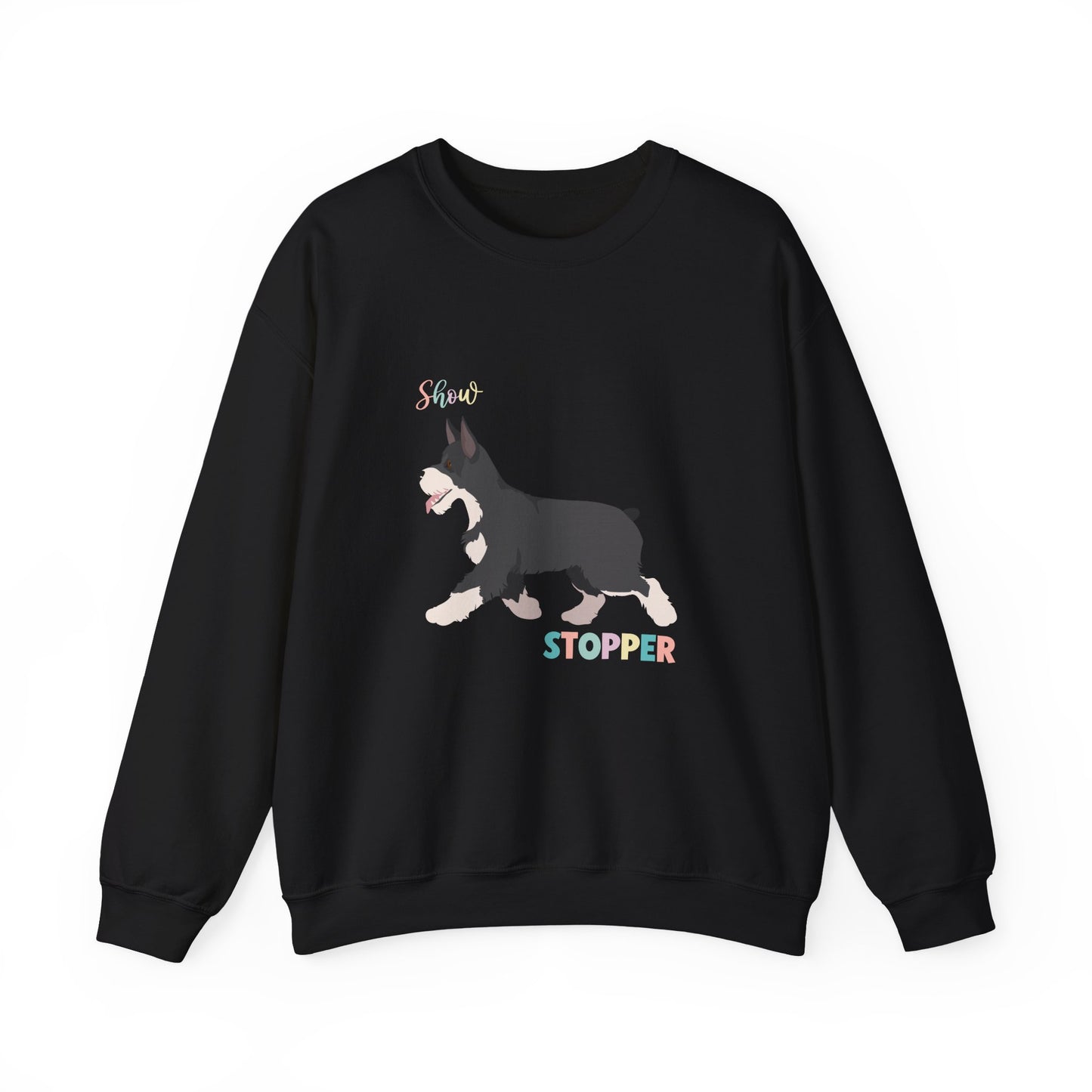 Schnauzer Dog Unisex Heavy Blend Crewneck Sweatshirt