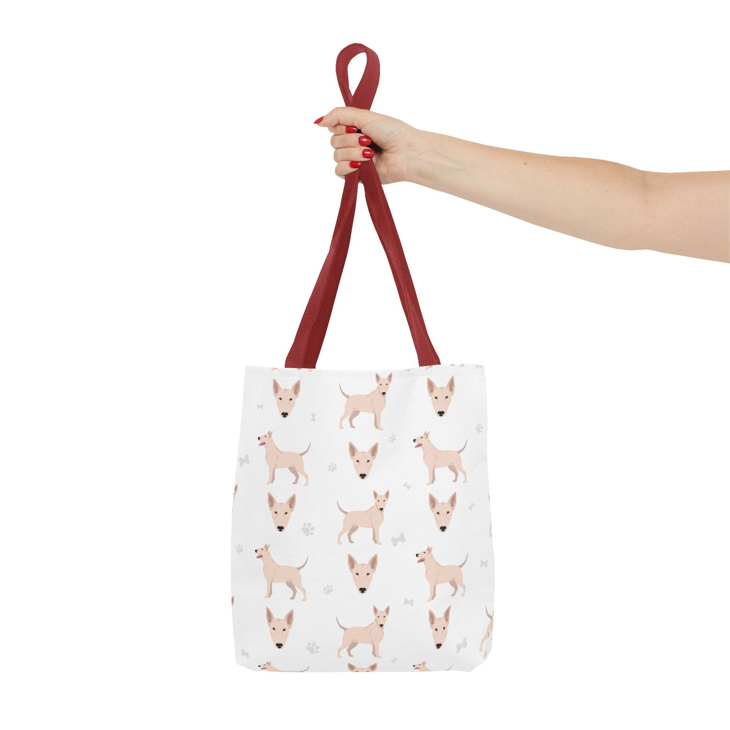 Bull Terrier Dog Tote Bag, Bull Terrier Dog Mom Gift
