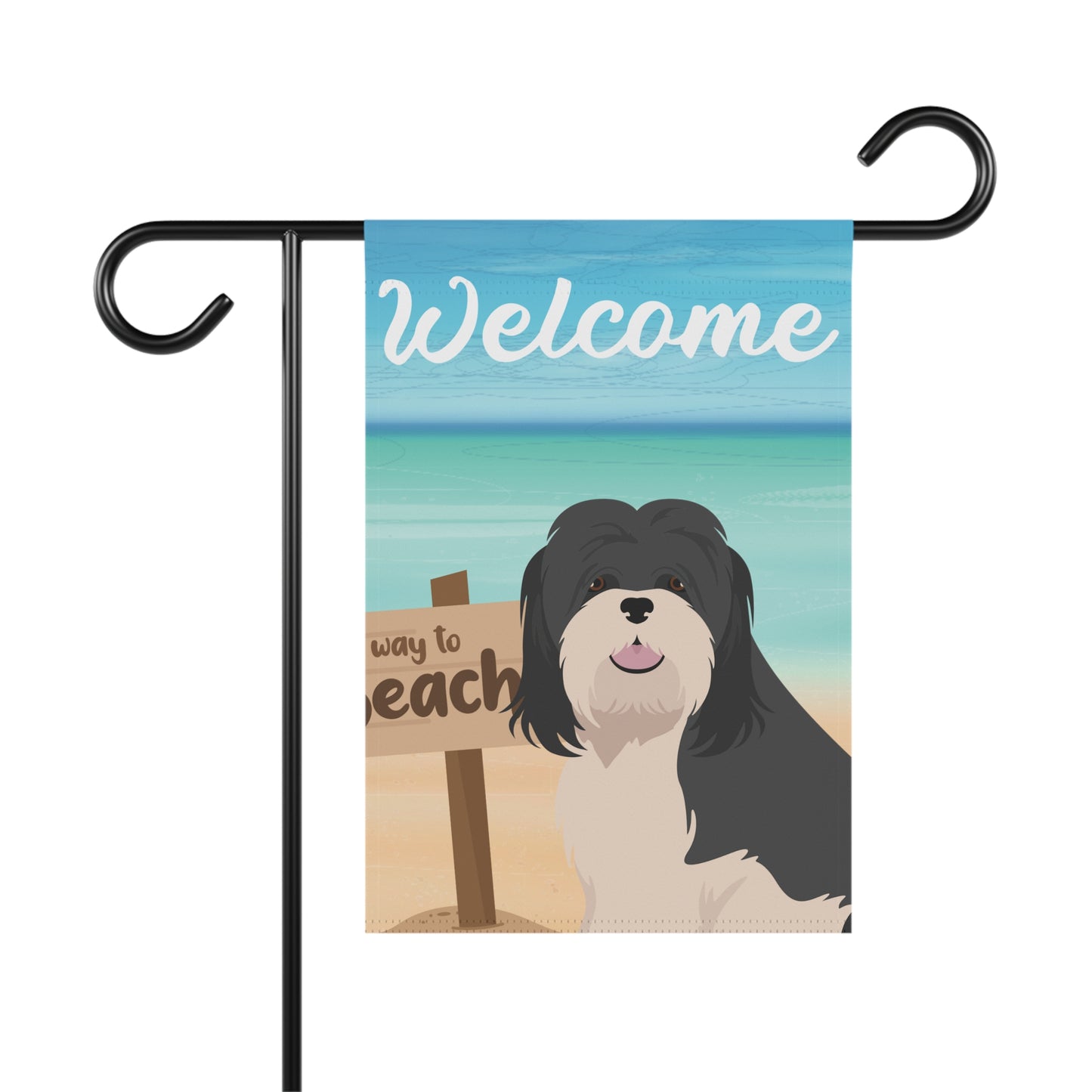 Lhasa Apso Dog Garden Flag