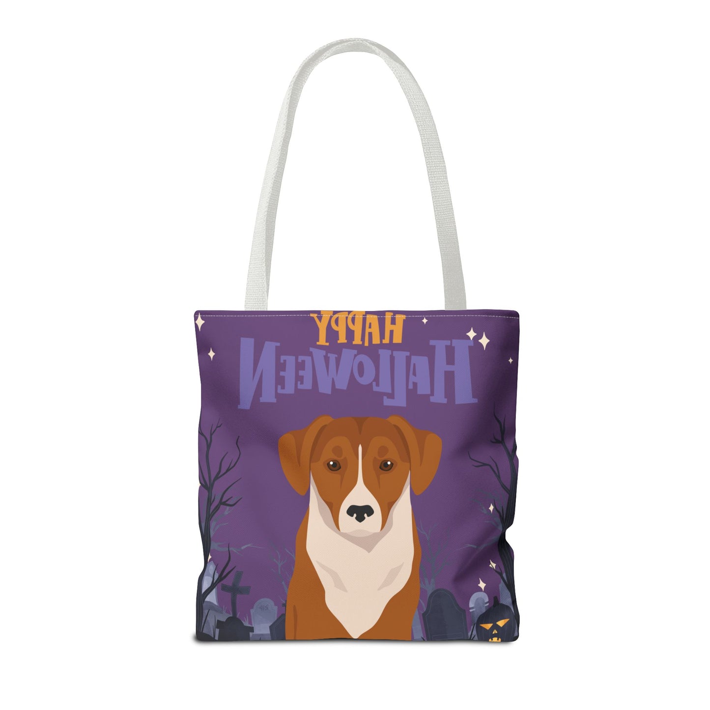 Austrian Pinscher Dog Happy Halloween Tote Bag 16x16