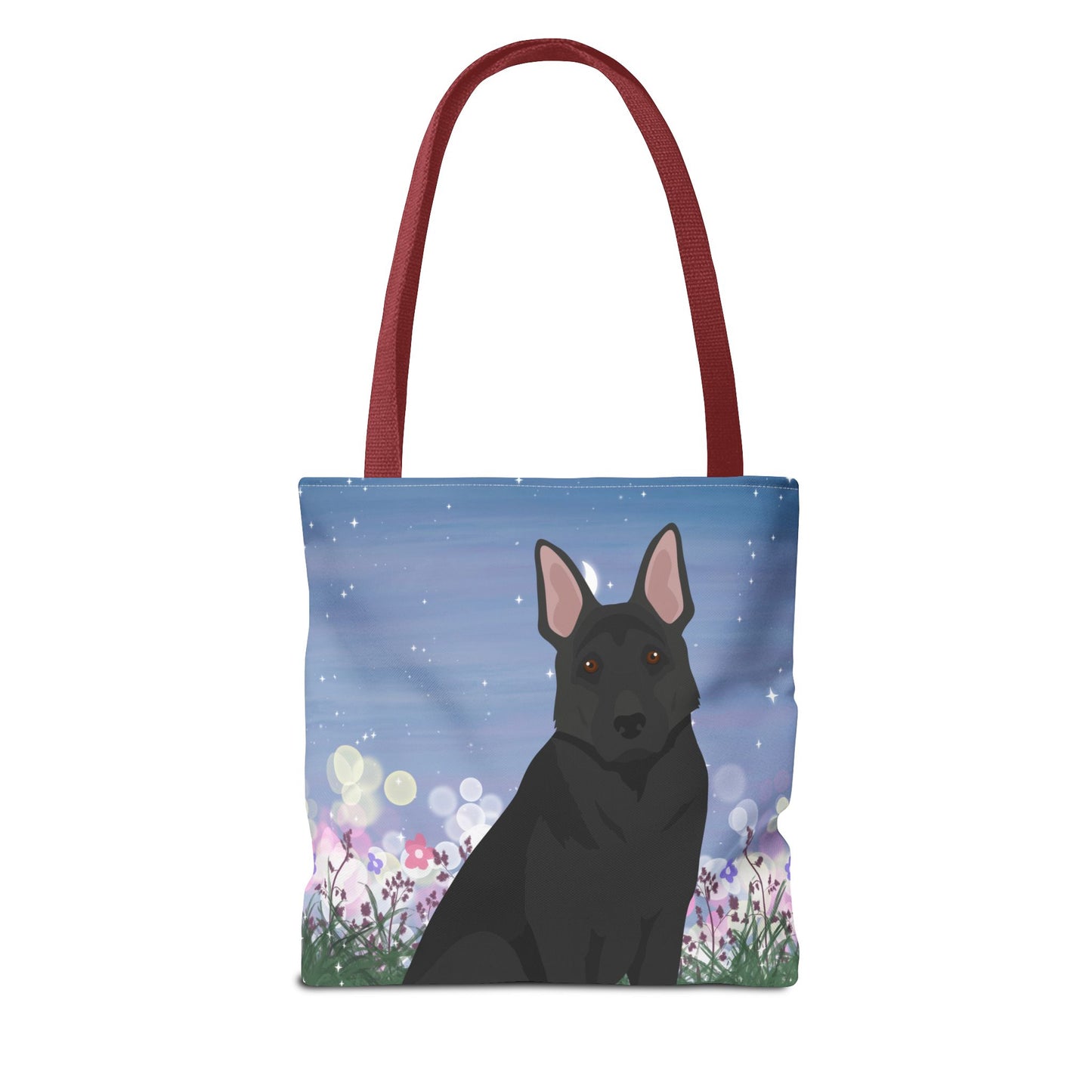 German Shepherd Dog Tote Bag 13x13