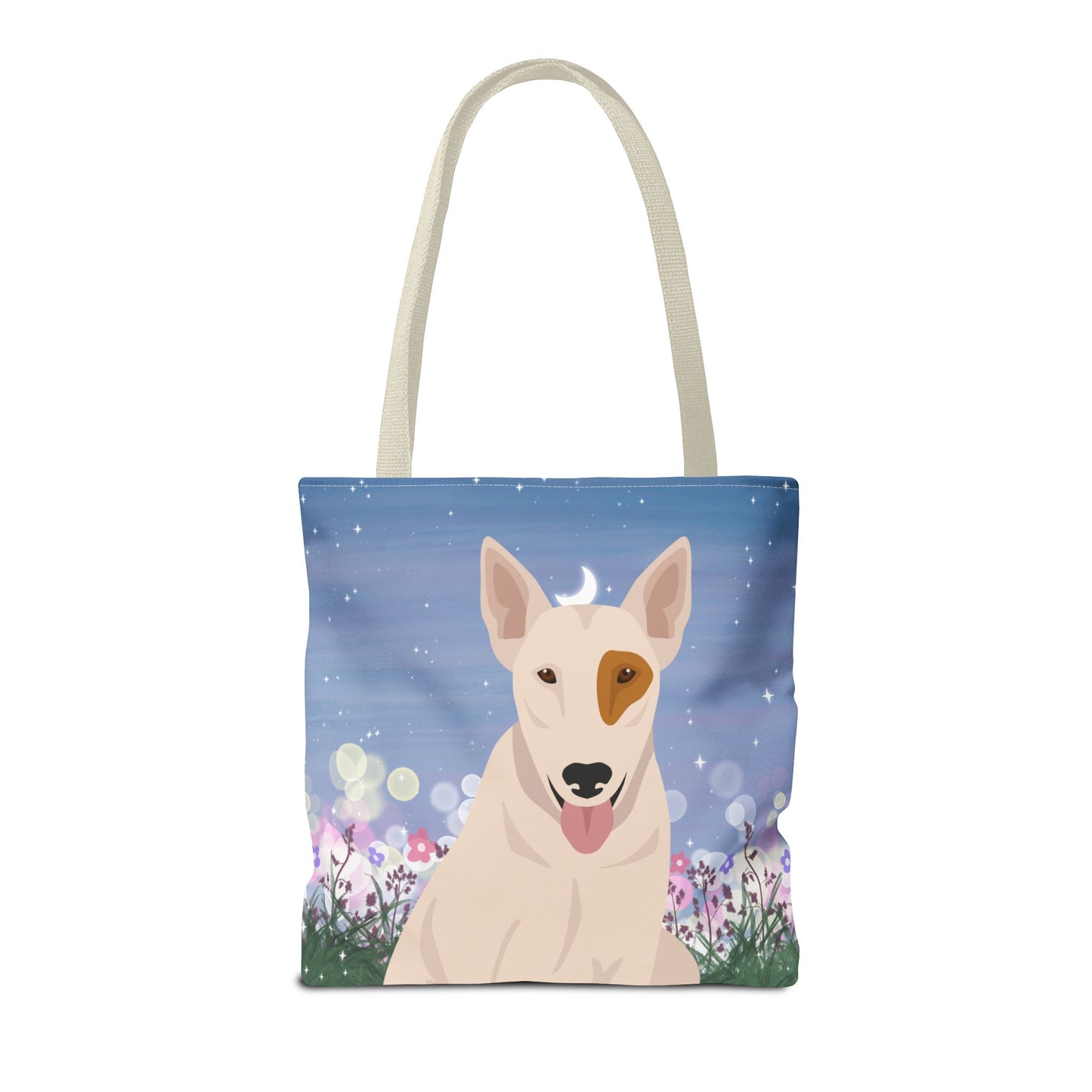 Bull Terrier Dog Tote Bag 16x16