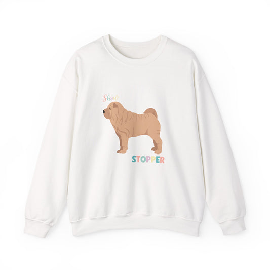 Shar Pei Dog Unisex Heavy Blend Crewneck Sweatshirt