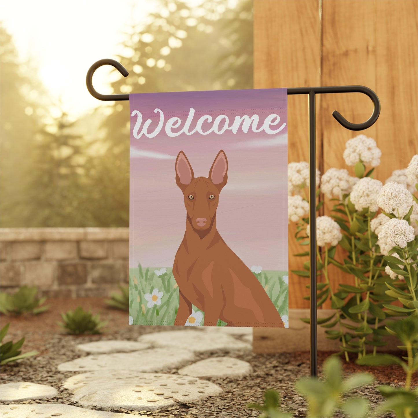 Pharaoh Dog Dog Welcome Garden Flag