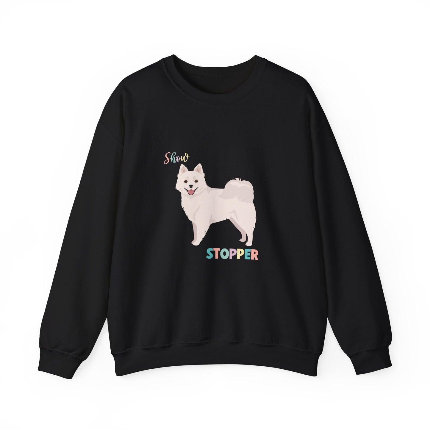 American Eskimo Dog Dog Unisex Heavy Blend Crewneck Sweatshirt