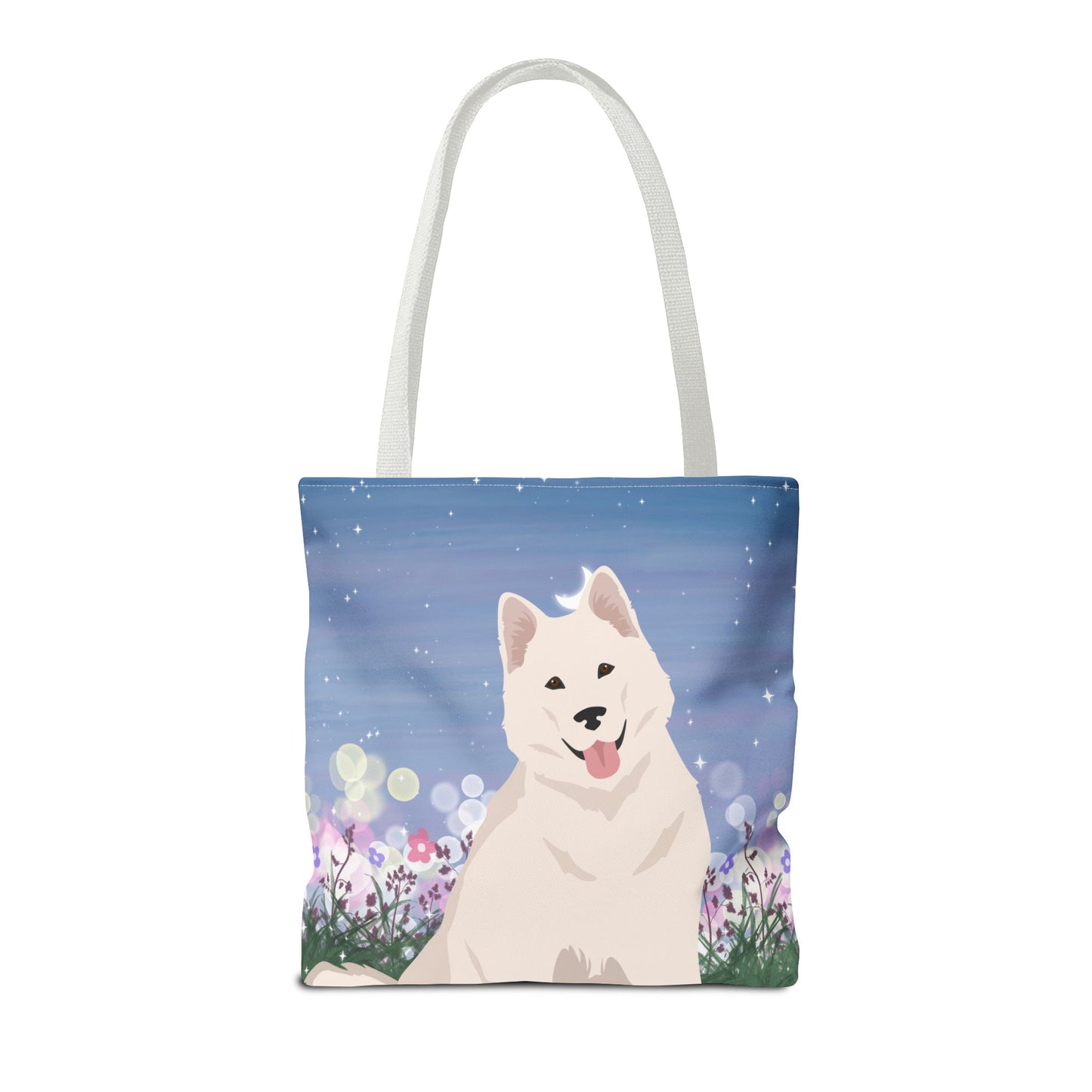 Alaskan Malamute Dog Tote Bag 16x16