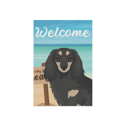 Dachshund Dog Garden Flag