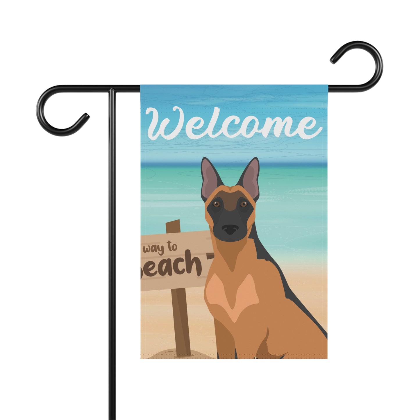 Belgian Malinois Dog Garden Flag