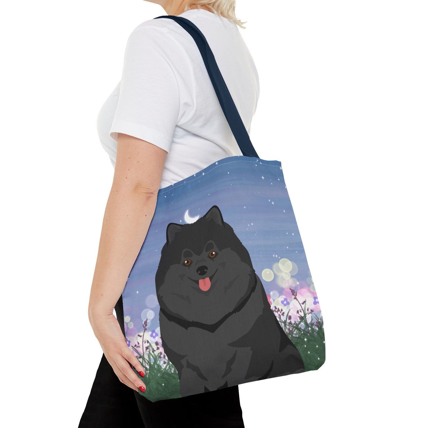 Pomeranian Dog Tote Bag 16x16