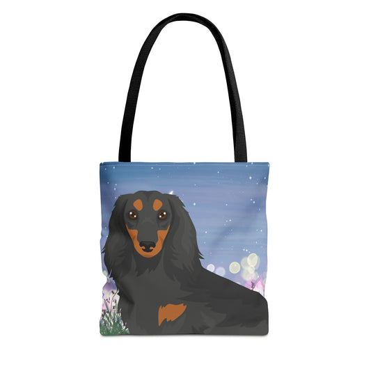 Dachshund Dog Tote Bag 13x13