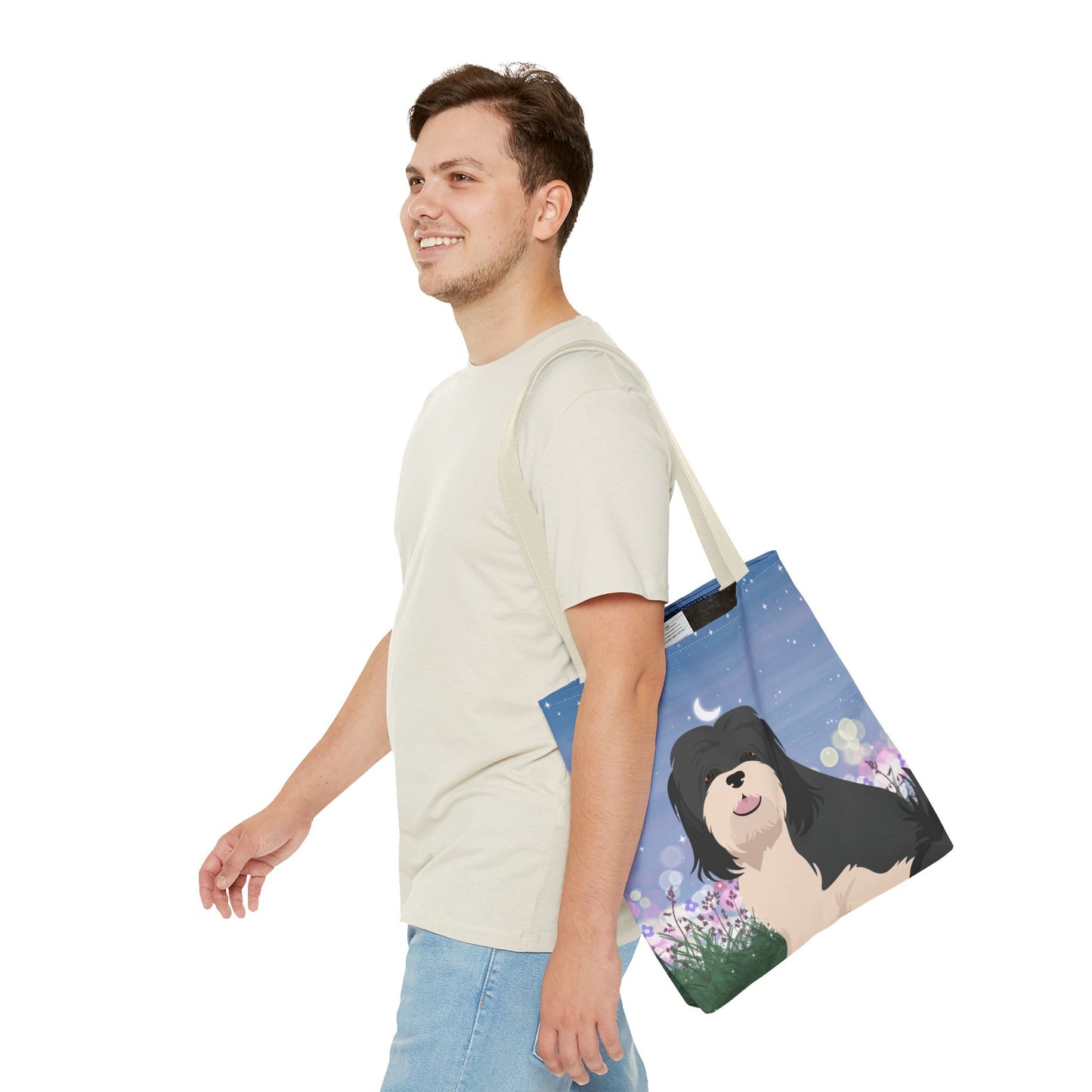 Lhasa Apso Dog Tote Bag 16x16