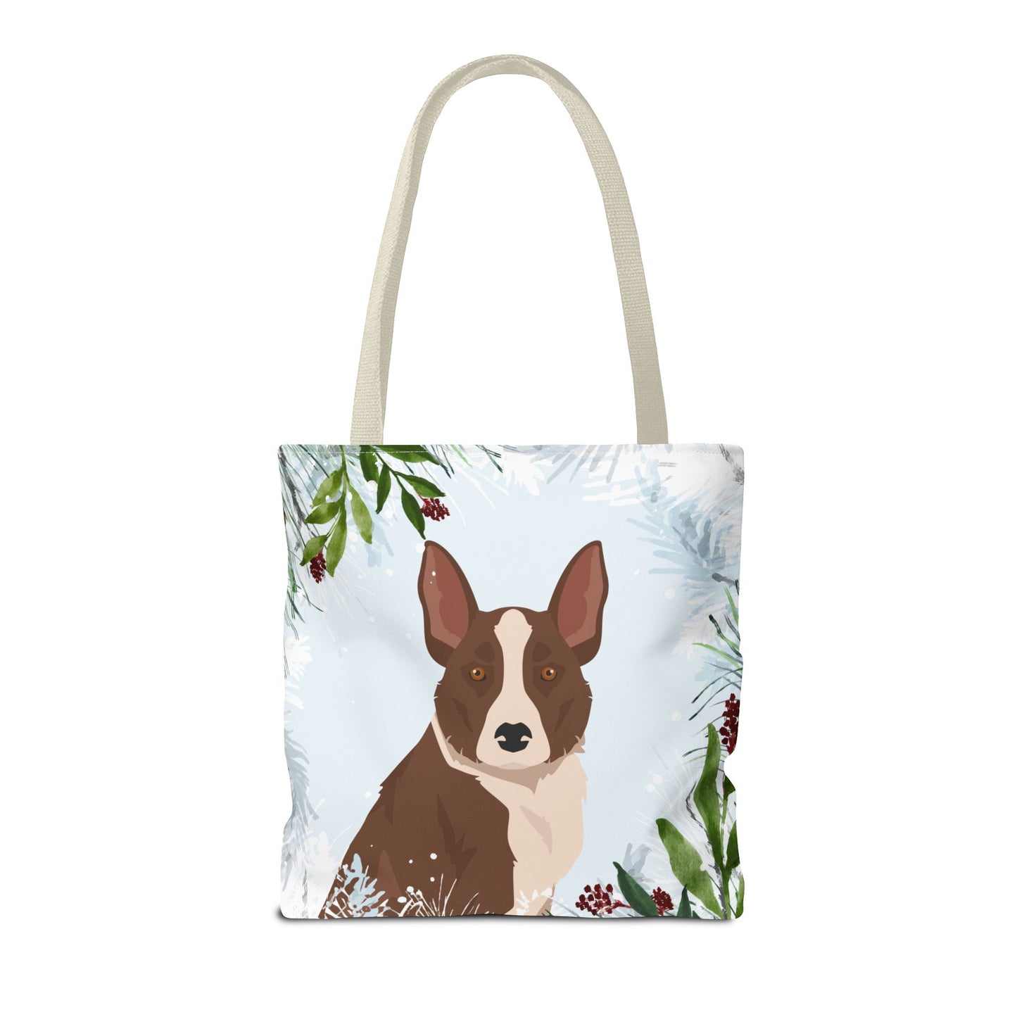 McNab Dog Christmas Holiday Tote Bag 16x16