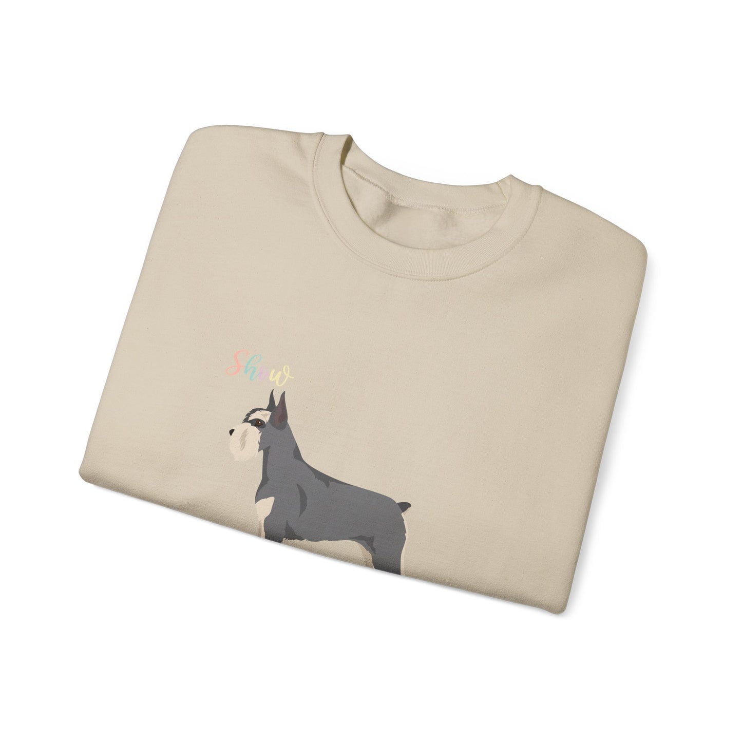 Schnauzer Dog Unisex Heavy Blend Crewneck Sweatshirt