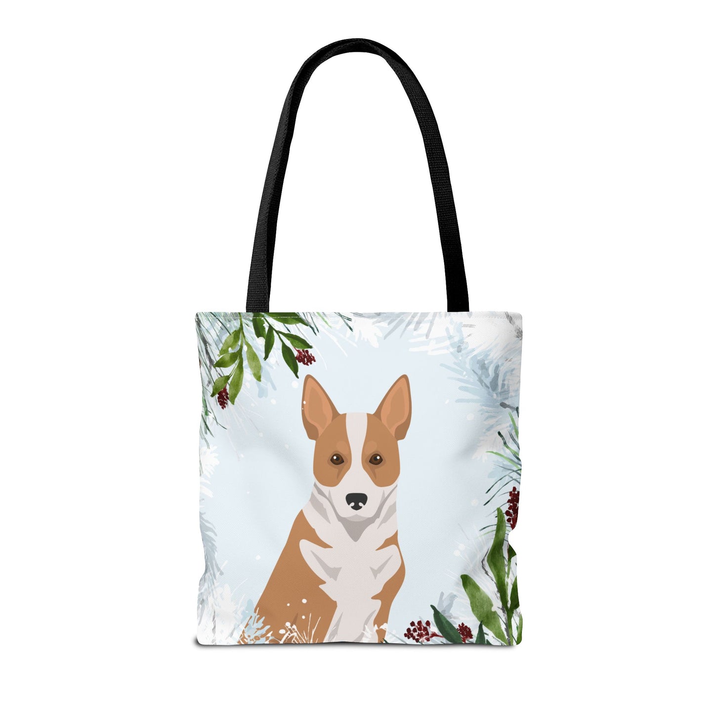Canaan Dog Dog Christmas Holiday Tote Bag 16x16