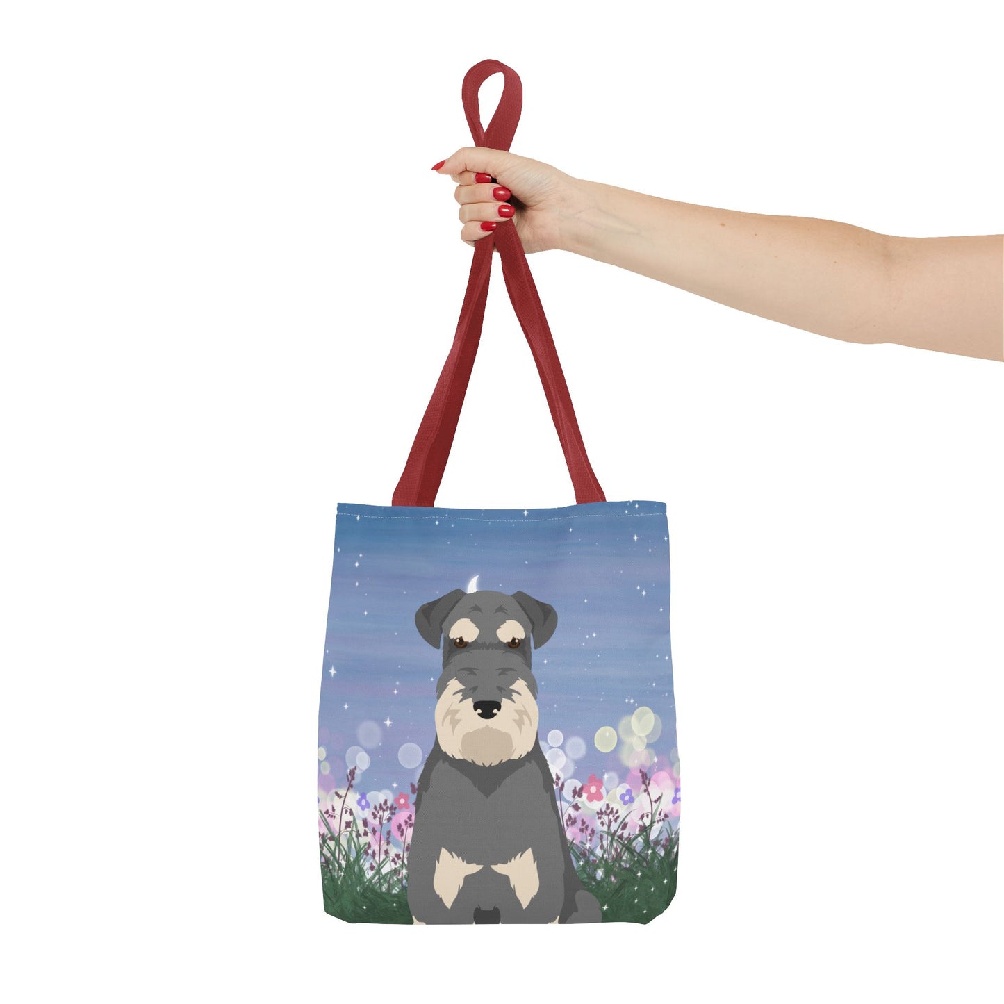 Schnauzer Dog Tote Bag 13x13