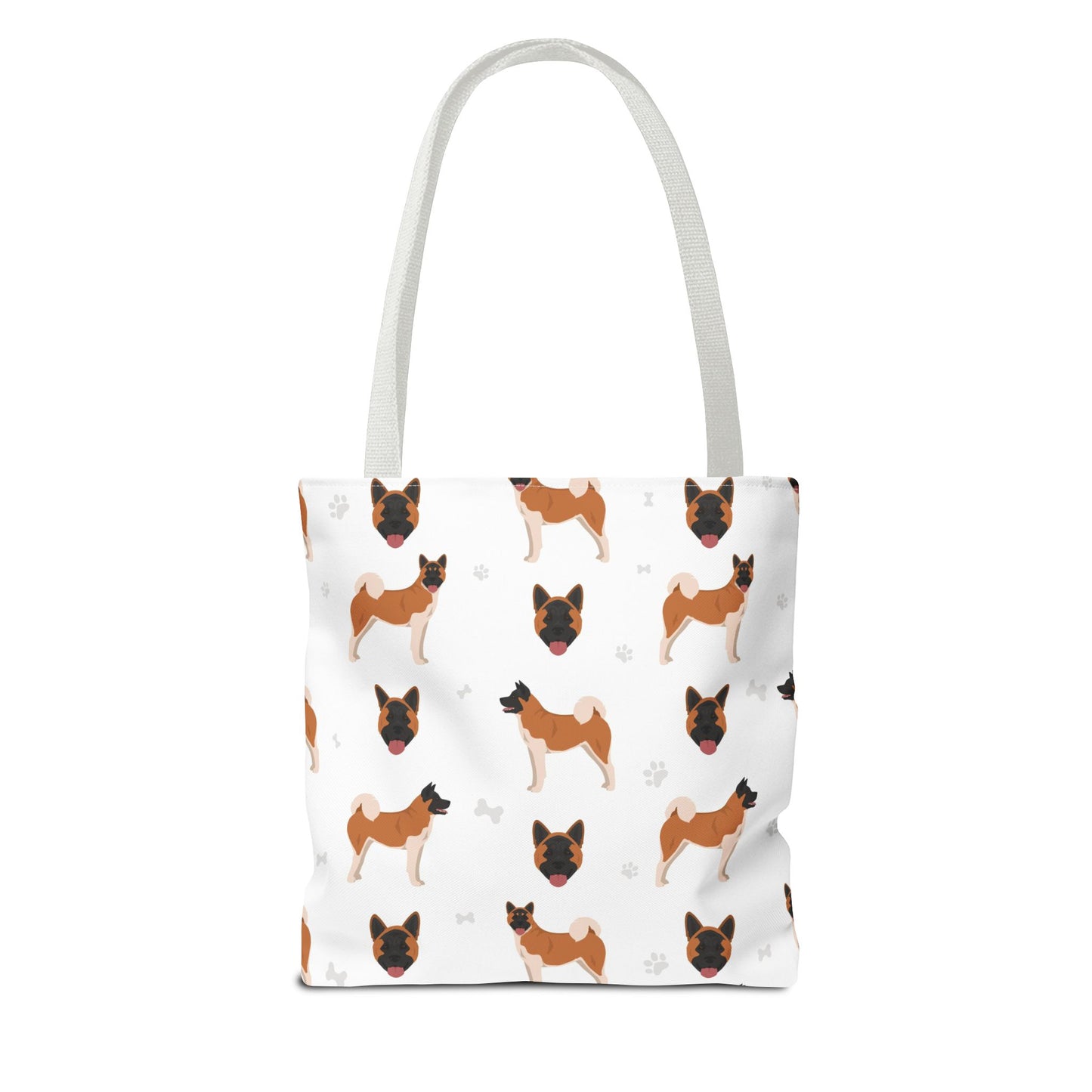 American Akita Dog Tote Bag, Akita Dog Mom Gift