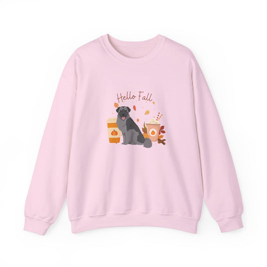 Carpathian Shepherd Dog Fall Unisex Heavy Blend Crewneck Sweatshirt