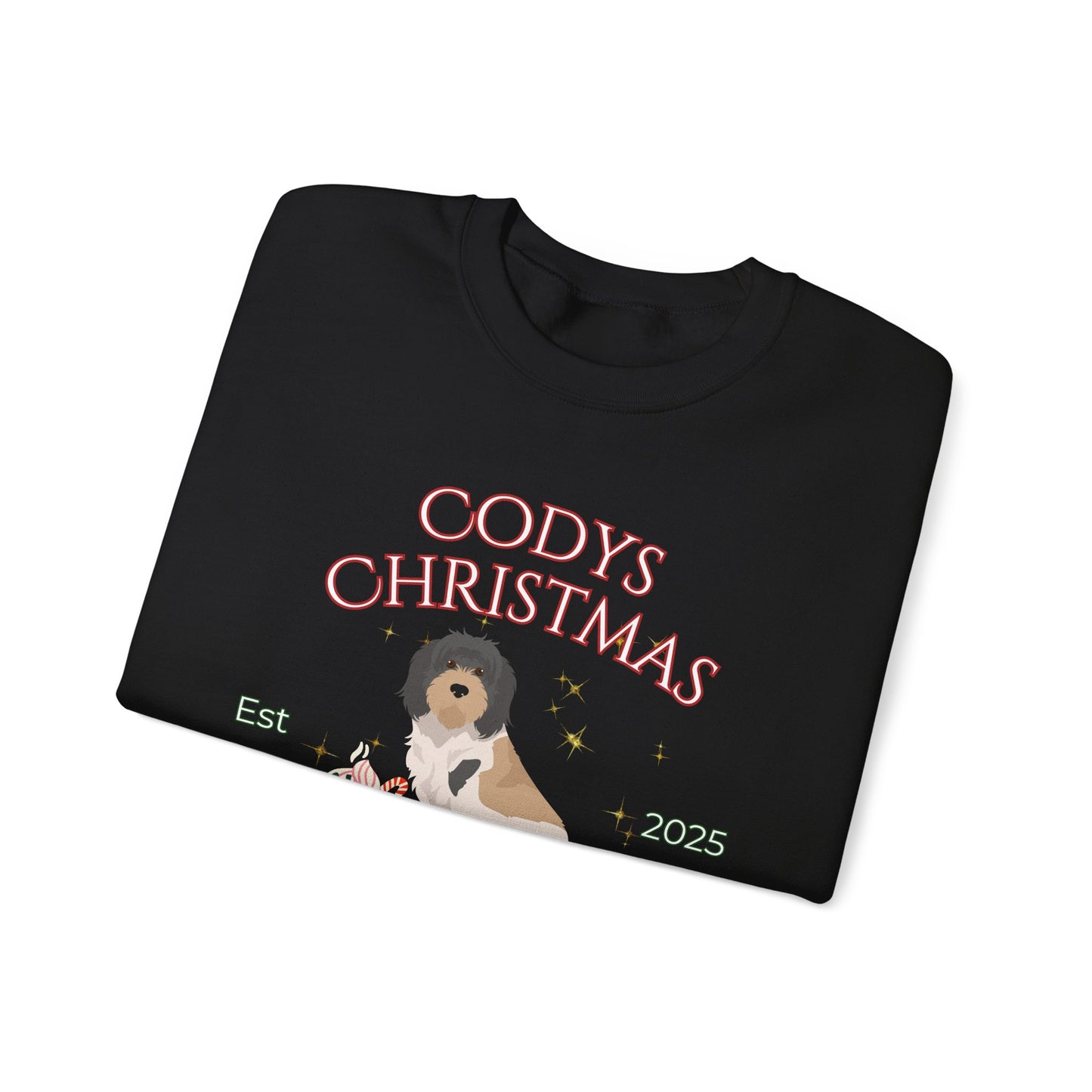 Grand Basset Griffon Vandeen Dog Christmas Social Club Unisex Heavy Blend Crewneck Sweatshirt Custom Name
