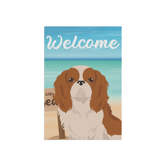 English Toy Dog Garden Flag
