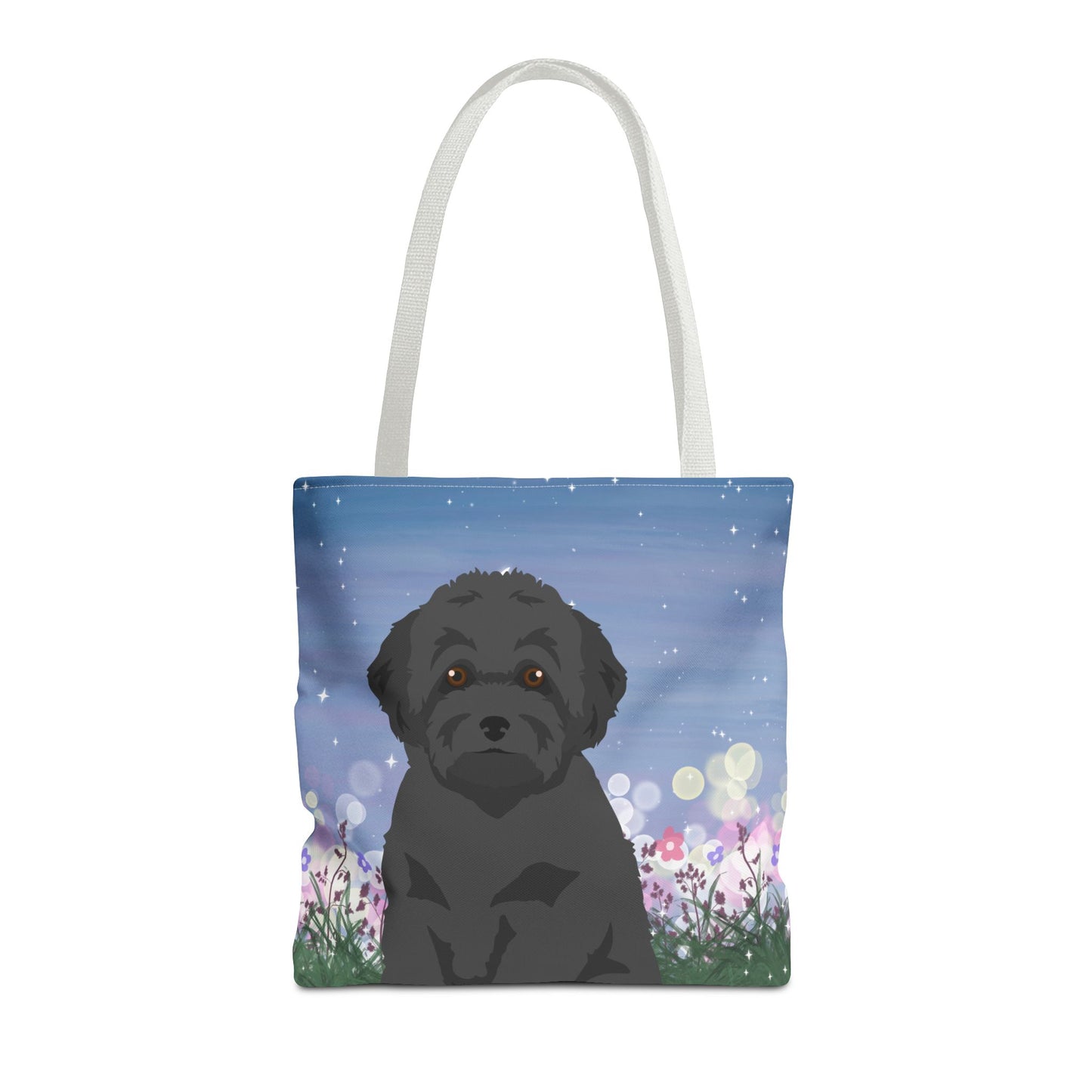 Toy Poodle Dog Tote Bag 16x16
