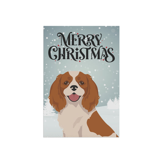 Cavalier King Charles Spaniel Dog Garden Flag