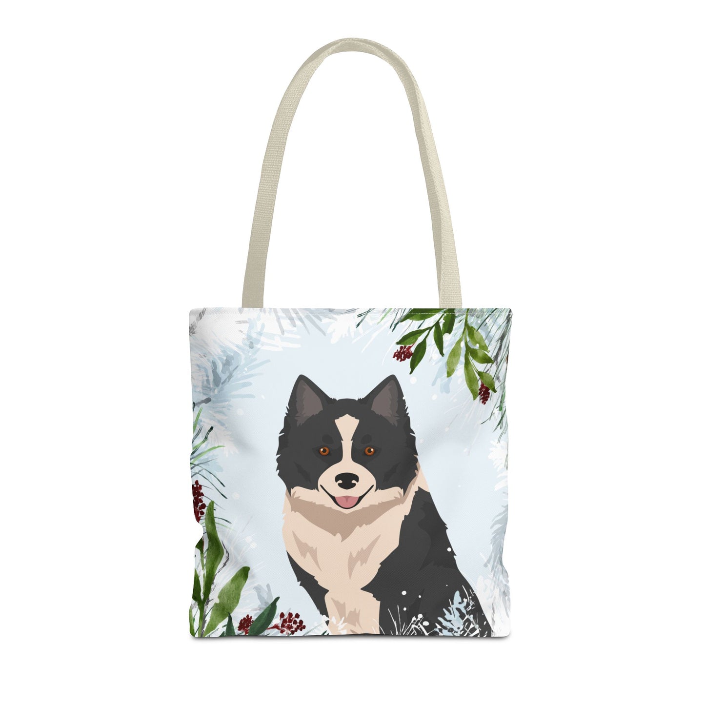 Nenets Herding Laika Dog Christmas Holiday Tote Bag 16x16
