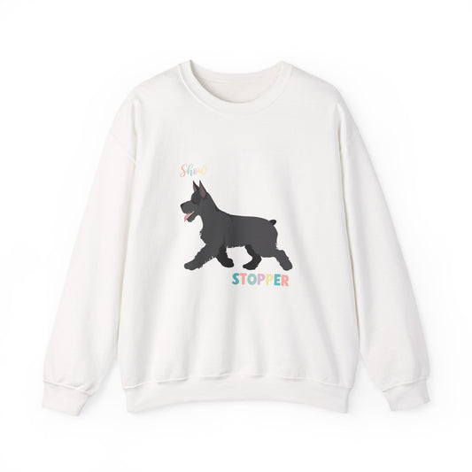 Schnauzer Dog Unisex Heavy Blend Crewneck Sweatshirt