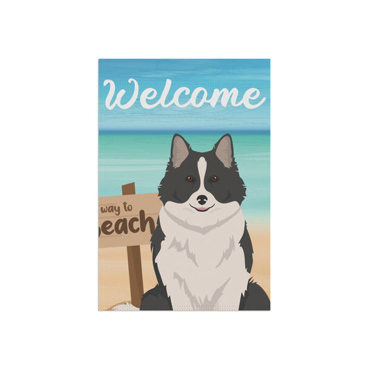 Icelandic Sheepdog Dog Garden Flag