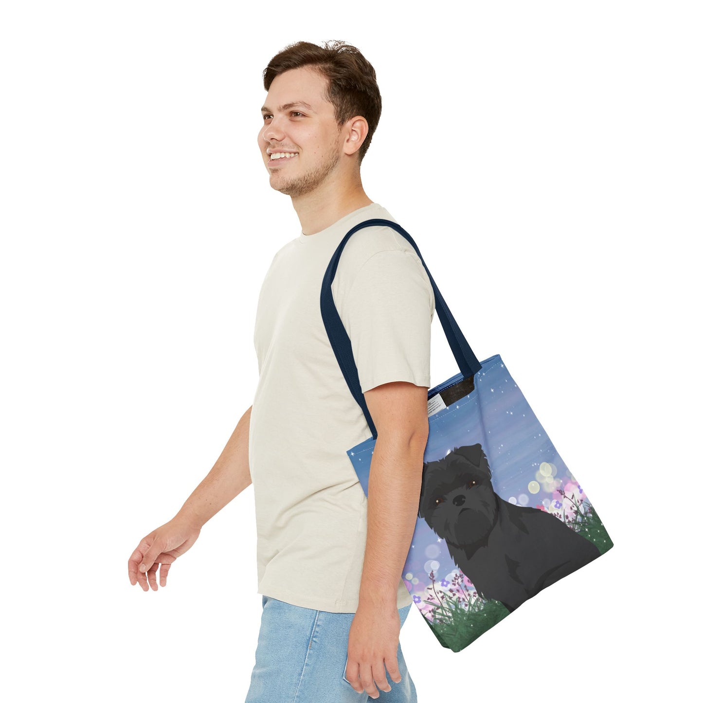 Affenpinscher Dog Tote Bag 16x16