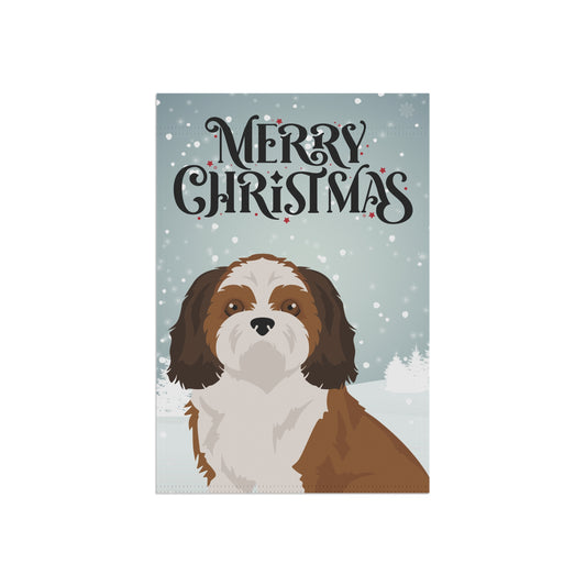 Shih Tzu Dog Garden Flag