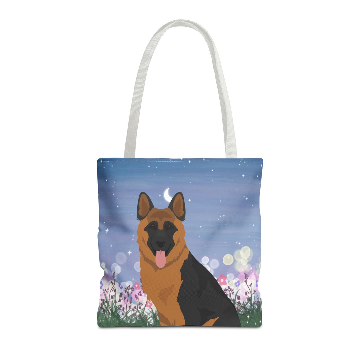 German Shepherd Dog Tote Bag 16x16