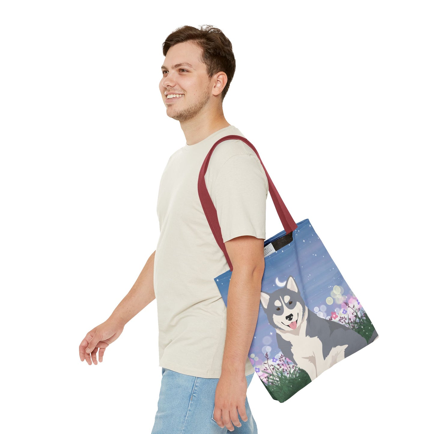 Canadian Inuit Dog Dog Tote Bag 16x16
