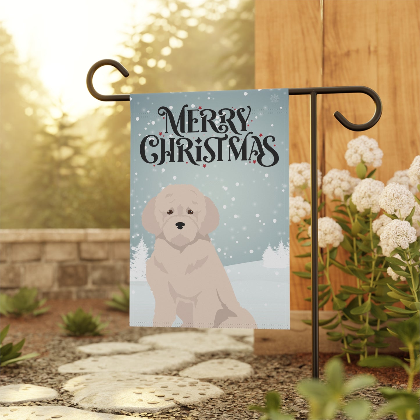 Lagotto Romagnolo Dog Garden Flag