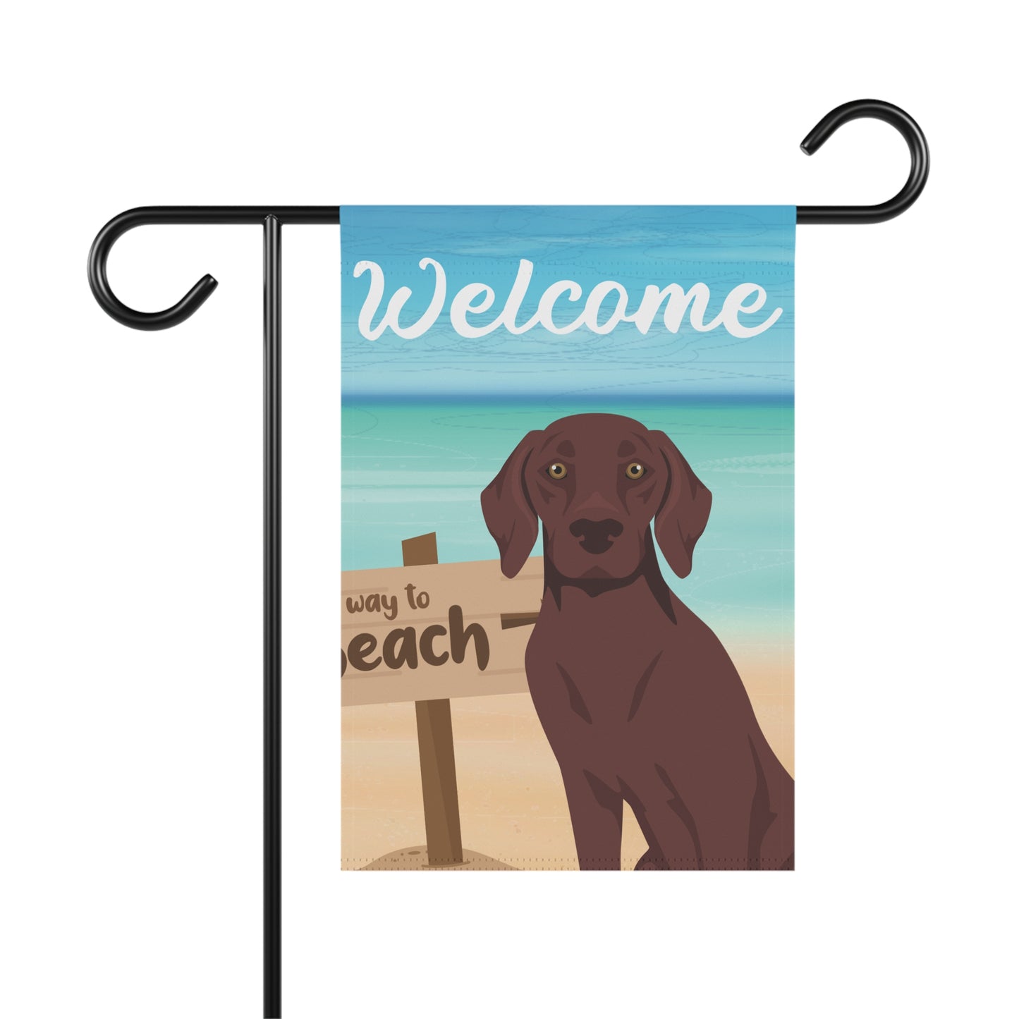 German Shorthaired Pointer Dog Garden Flag