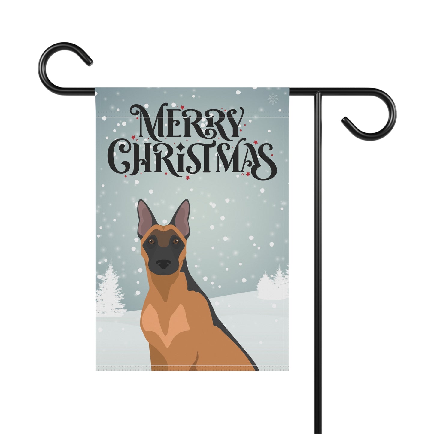 Belgian Malinois Dog Garden Flag