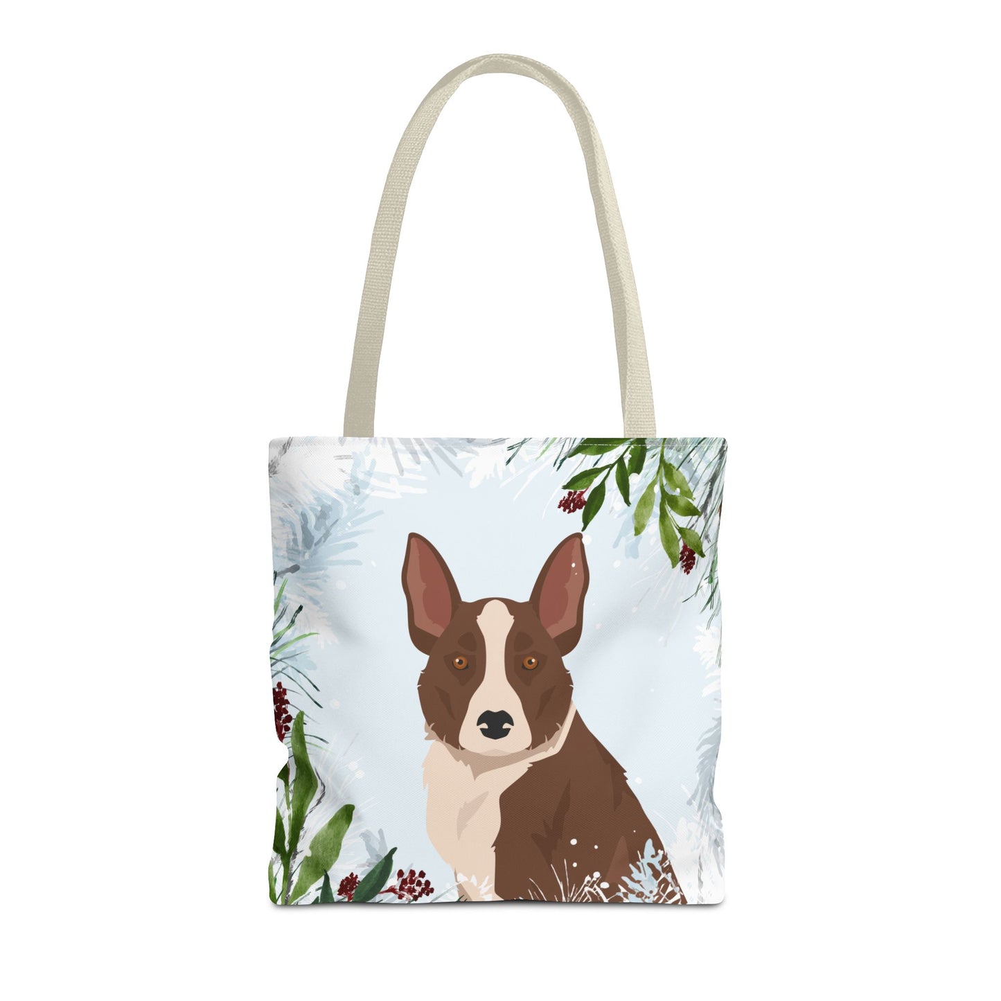 McNab Dog Christmas Holiday Tote Bag 16x16