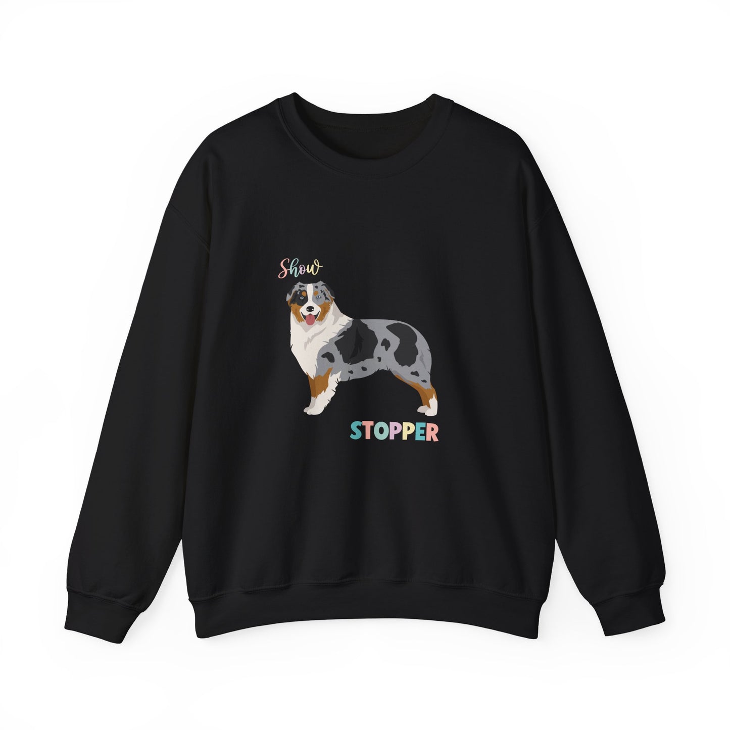 Australian Shepherd Dog Unisex Heavy Blend Crewneck Sweatshirt