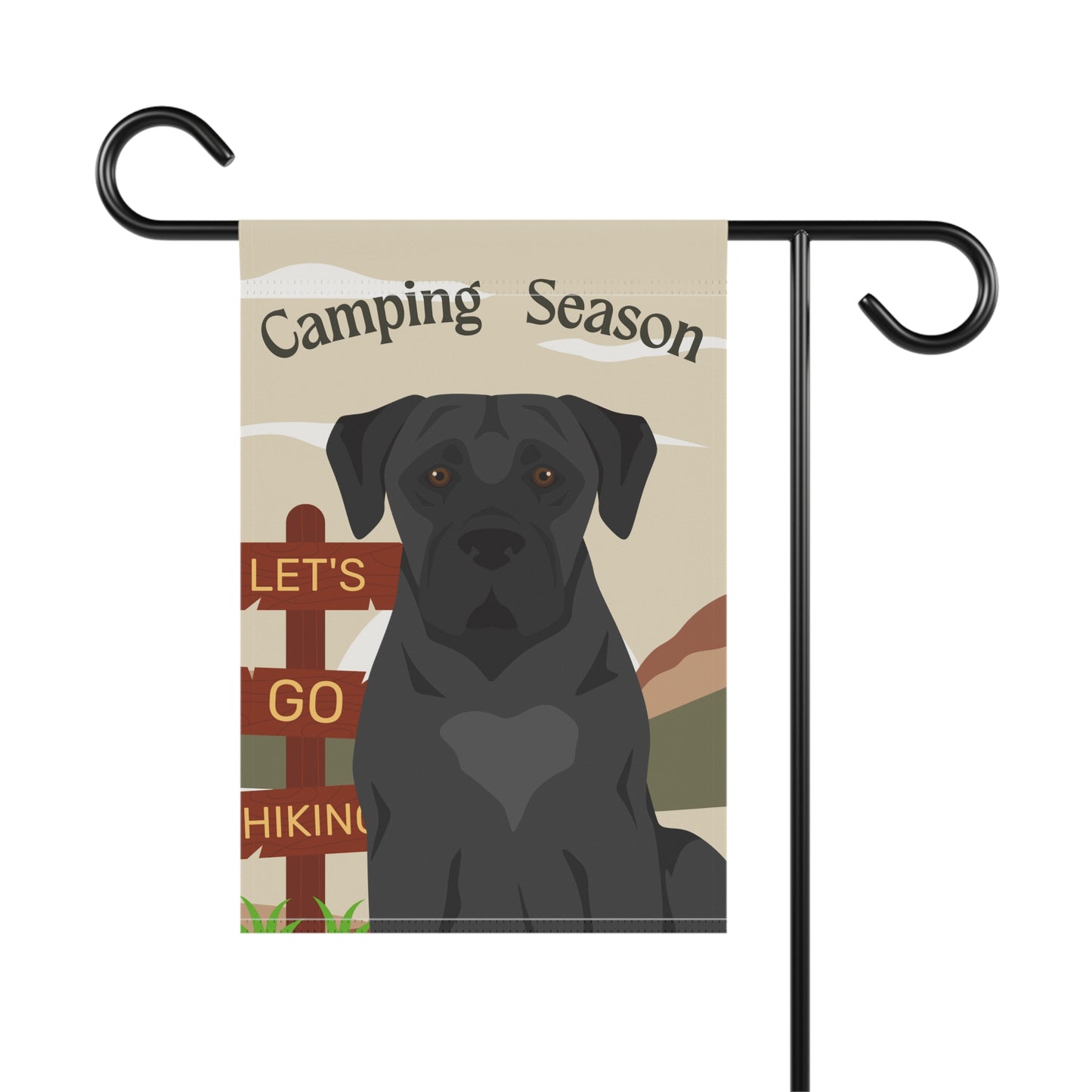 Boerboel Dog Camping Garden Flag